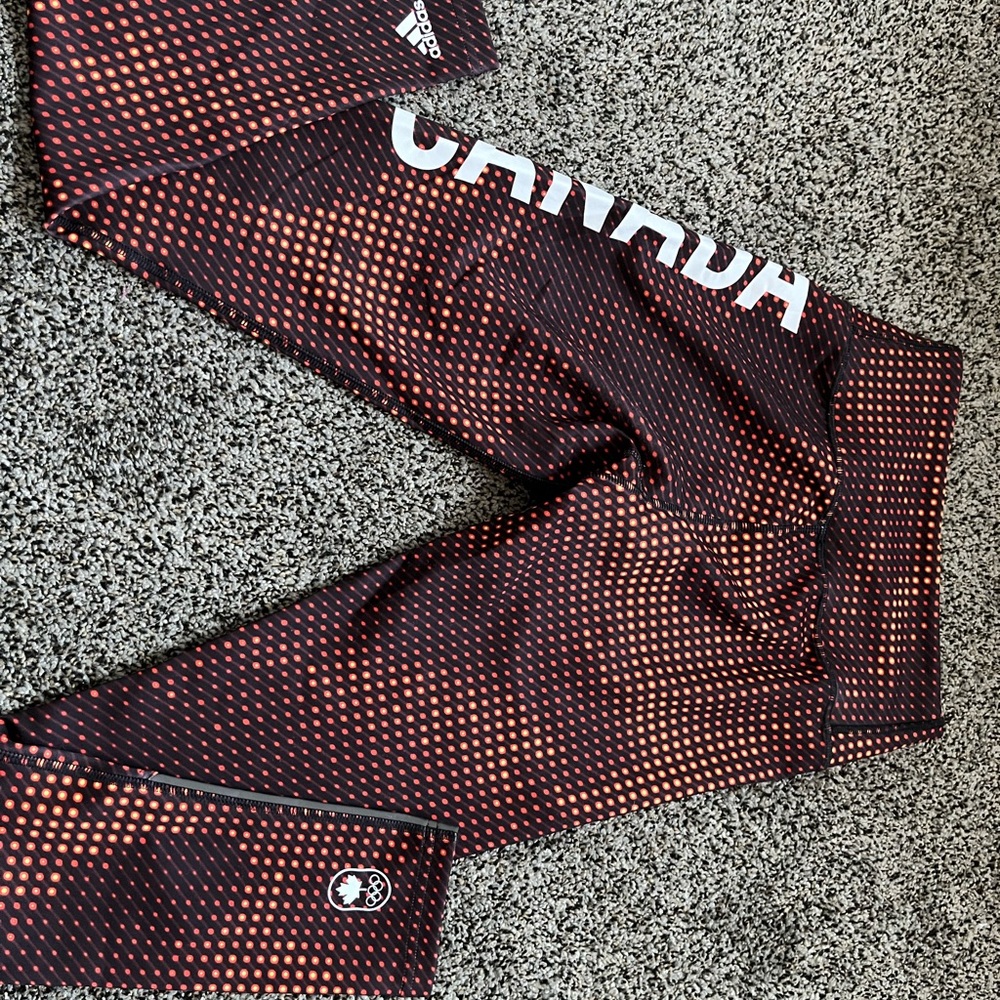 Addidas Olympics Team Canada Leggings